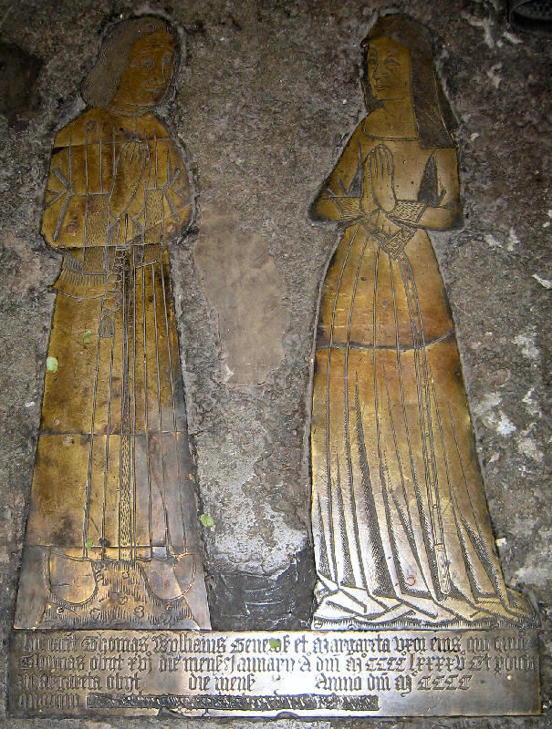 Thomas and Margaret Wylliams 1495